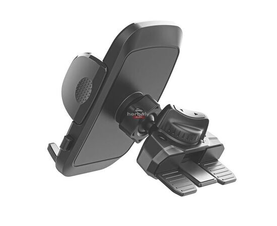 Univerzális CD-lejátszóba illeszhető PDA/GSM autós tartó - Tech-Protect Universal CD Car Mount V3 - fekete