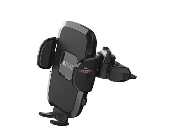 Univerzális CD-lejátszóba illeszhető PDA/GSM autós tartó - Tech-Protect Universal CD Car Mount V3 - fekete
