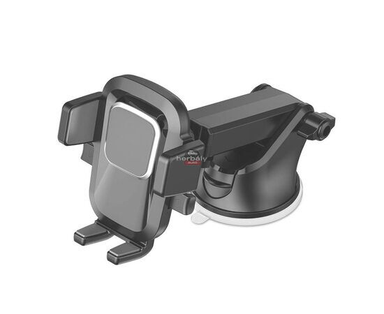 Univerzális műszerfalra/szélvédőre helyezhető PDA/GSM autós tartó - Tech-ProtectV4 Universal Dashboard and Windshield Car Mount - fekete