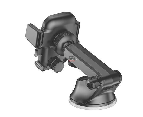 Univerzális műszerfalra/szélvédőre helyezhető PDA/GSM autós tartó - Tech-ProtectV4 Universal Dashboard and Windshield Car Mount - fekete
