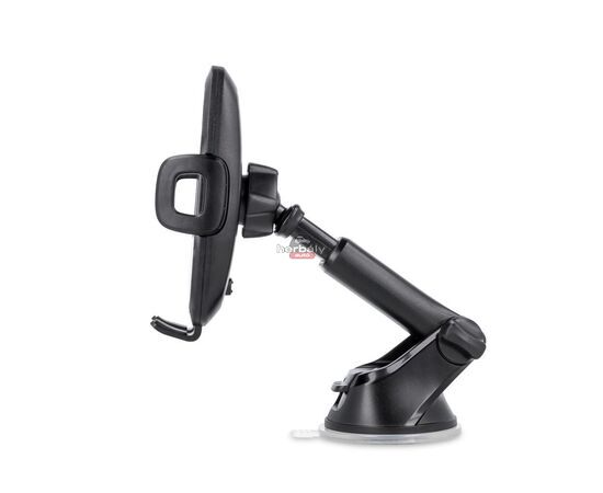 Maxlife univerzális műszerfalra/szélvédőre helyezhető PDA/GSM autós tartó - Maxlife MXCH-03 Car Holder - fekete