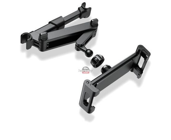 Tech-Protect univerzális fejtámlára szerelhető telefon/tablet autós tartó - Tech-Protect Headrest Car Mount - fekete