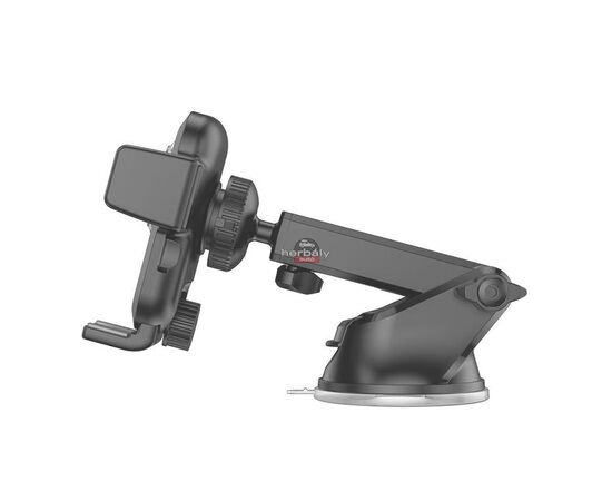 Univerzális műszerfalra/szélvédőre helyezhető PDA/GSM autós tartó - Tech-ProtectV4 Universal Dashboard and Windshield Car Mount - fekete