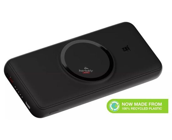 Univerzális hordozható, asztali akkumulátor töltő - Juice ECO 7 MagTec Power Bank - USB + Type-C - 20.000 mAh - fekete
