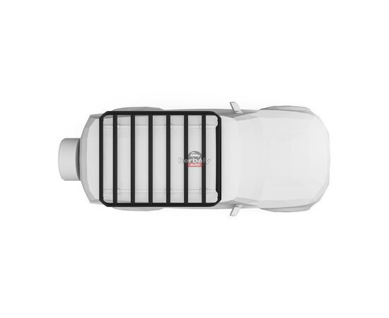 Thule tetőcsomagtartó platform Caprock XXL 611006, fekete