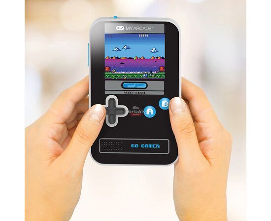 My Arcade DGUN-3913 Go Gamer Classic 300in1 Fekete & Kék Hordozható Kézikonzol