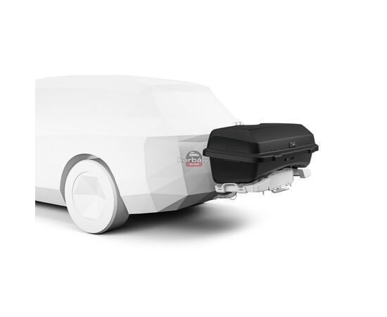 Thule Santu 909400 csomagtartó box vonóhorogra, fekete
