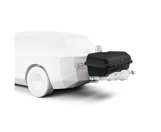 Thule Santu 909400 csomagtartó box vonóhorogra, fekete