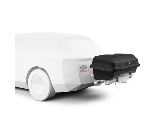 Thule Santu 909400 csomagtartó box vonóhorogra, fekete