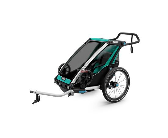 Thule Chariot Lite 1 10203001 Multifunkciós gyermekszállító Zöld/Fekete
