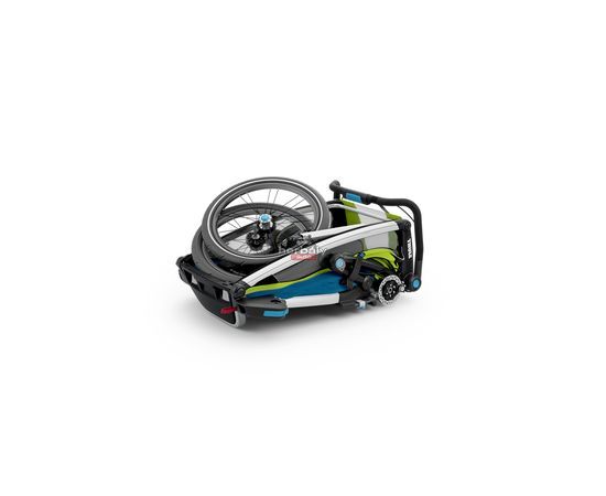 Thule Chariot Sport 1 10201002 Multifunkciós gyermekszállító Zöld/Kék