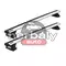 Thule Wingbar EVO 127 cm alumínium tetőcsomagtartó integrált tetősines BMW típusokra (THU_710600_KIT6007_711300)