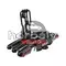 Thule EasyFold 3 9451 3-as E-bike ready kerékpártartó vonóhorogra, fekete