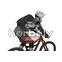 Thule Rail Bike H2O 3203797 kerékpáros technikai hátizsák 12L, fekete Thule Rail Bike H2O 3203797 kerékpáros technikai hátizsák 12L, fekete