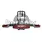 Thule EasyFold XT 933 2-es kerékpártartó vonóhorogra, fekete