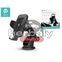 Devia szellőzőrácsba illeszthető / műszerfalra ragasztható vezeték nélküli autóstöltő/tartó - 5V/2A - Devia Navigation Wireless Charger Car Mount - 10W - Qi szabványos - fekete