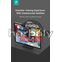 Devia univerzális fejtámlára szerelhető telefon/tablet autós tartó 5 - 12 '' méretű készülékekhez - Devia Magic Clip Car Back Seat Tablet Bracke - fekete
