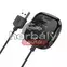 HOCO Bluetooth FM-transmitter/autós kihangosító - USB + MP3 + AUX + kártyaolvasó- Hoco E65 Wireless FM-Transmitter - fekete