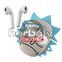 Rick and Morty TWS Bluetooth sztereó headset v5.1 + töltőtok - Rick True Wireless Earphones with Charging Case - fehér