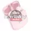 HOCO TWS Bluetooth sztereó headset v5.3 + töltőtok - HOCO EW19 Plus True Wireless Earphones with Charging Case - rózsaszín