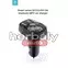 Devia Bluetooth FM-transmitter/szivargyújtó töltő - 2xUSB + MP3/WMA/WAV/Flac + Pendrive/TF-kártyaolvasó - Devia Smart Series - fekete