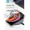 Devia Qi univerzális vezeték nélküli töltő állomás - 15W - Devia UFO Series Ultra Thin Wireless Charger - szürke
