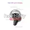 Devia Bluetooth FM-transmitter/szivargyújtó töltő - 2xUSB + MP3/WMA/WAV/Flac + Pendrive/TF-kártyaolvasó - Devia Smart Series - fekete