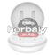 HOCO TWS Bluetooth sztereó headset v5.1 + töltőtok - HOCO ES55 True Wireless Earphones with Charging Case - fehér