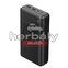 Maxlife univerzális hordozható, asztali akkumulátor töltő - Maxlife MXPB-01 Power Bank - 2xUSB + microUSB + Type-C + Lightning - 30.000 mAh - fekete
