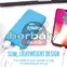 Univerzális hordozható, asztali akkumulátor töltő - Juice ECO 3 Power Bank - 2xUSB +Type-C - 10.000 mAh - világos kék