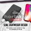 Univerzális hordozható, asztali akkumulátor töltő - Juice ECO 3 Power Bank - 2xUSB + Type-C - 10.000 mAh - fekete