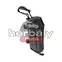 Wildman univerzális elektromos rollerre/rollerre szerelhető, vízálló, kemény táska - Wildman CBC-3L Scooter Bag - fekete - ECO csomagolás