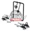 CRUZ Tailo 940-442 kerékpártartó adapter 2db kerékpárhoz, fekete