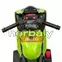 Gyermek elektromos motorkerékpár Baby Mix Supersport zöld