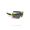 BBB BSG-63 kerékpáros szemüveg FullView matt neon sárga keret / PC füst MLC lencsékkel