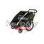 Thule Chariot Cab 2 10204021 Multifunkciós gyermekszállító, fekete/sötétzöld