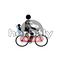 Thule RideAlong 100106 hátsó kerékpáros gyerekülés, fekete