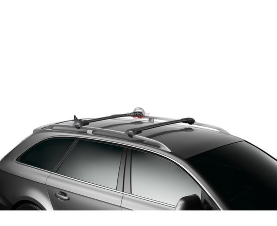 Thule Wingbar Edge (78 cm + 86,4 cm ) Fekete tetőcsomagtartó tetőkorláttal ellátott Audi, BMW... típusokra (THU_958520_1001)