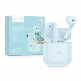 HOCO TWS Bluetooth sztereó headset v5.3 + töltőtok - HOCO EW19 Plus True Wireless Earphones with Charging Case - kék